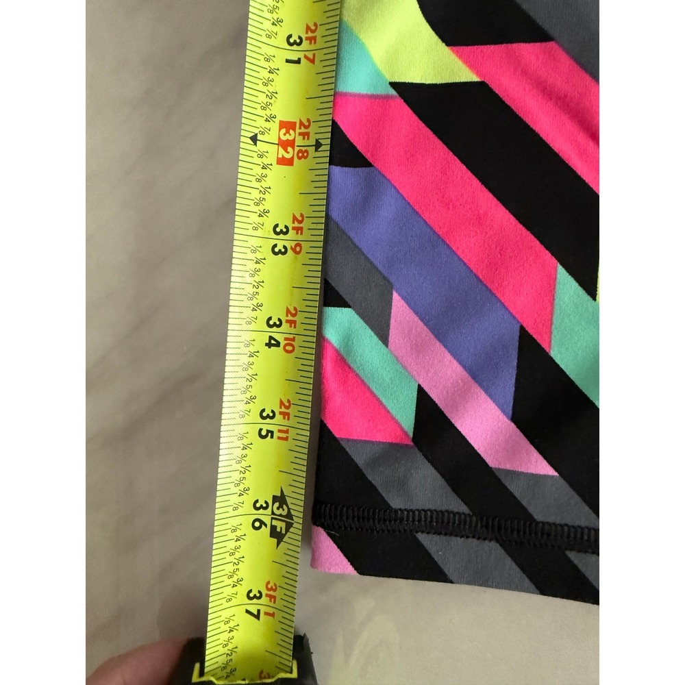 Victoria Secret VSX Sport Knockout Tight Neon Geometric Print Leggings Small - Picture 7 of 7